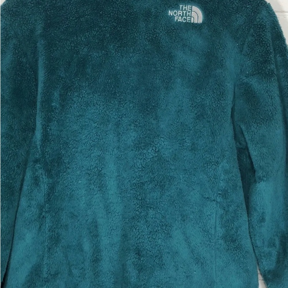 The North Face Osito Fleece Jacket Women’sBlue Teal Zip Pockets